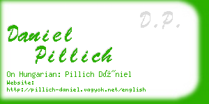 daniel pillich business card